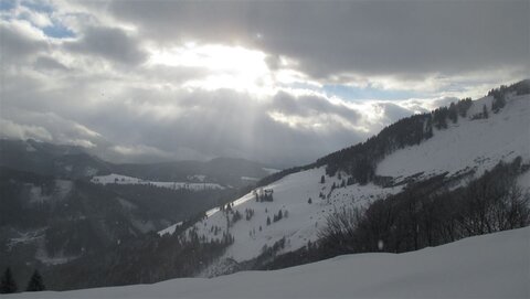 Sogar die Sonne zeigt sich