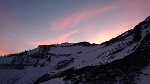 Dürlstein im Abendrot