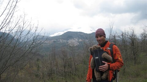 Caramanico Terme mit Monte Rapino