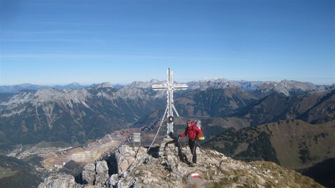 Stadelstein mit Blick zum Hochschwab