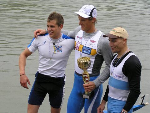 3. Platz im Männer Einer