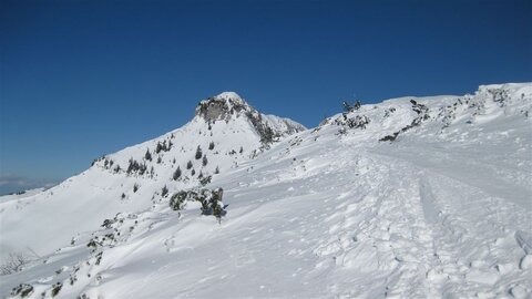 Blick zum Schmittenstein