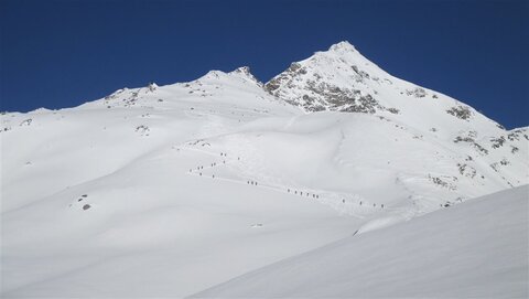 Der Wahnsinn Richtung Sonnblick