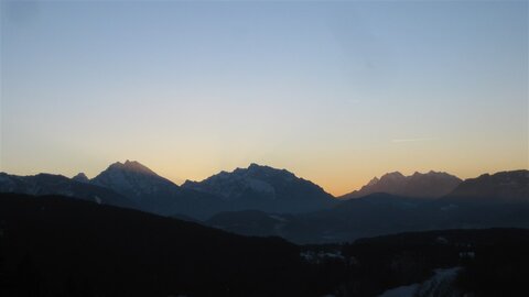 Die Sonne geht unter