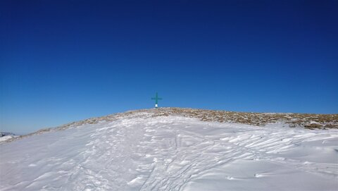 Die letzten Meter zur Schartwand