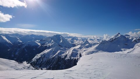 Blick in den Lungau - markantes Weisseck