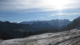 Ein paar mm Schnee liegen Ein paar mm Schnee liegen