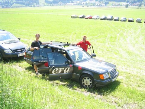 Unser Betreuerauto (passend zu unseren Betreuern...)