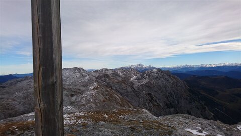 Blick Richtung Wermutschneid