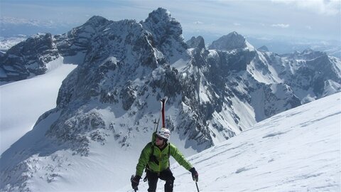 Dachstein im Hintergrund