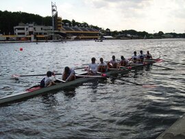 Auf dem Weg zum Start...