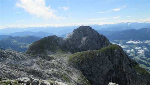 Rundblick: Hochthron und Fieberhorn...