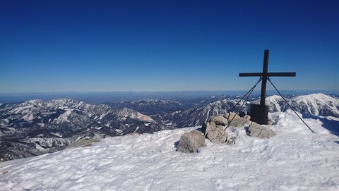 Gipfelblick ins Flachland