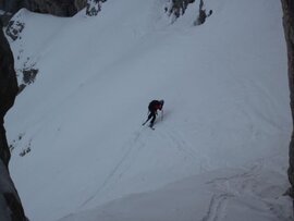 Maulig in der Spitzkehre