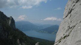 Klettern am See
