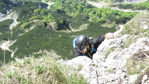 Am Untersberg ists aber grün