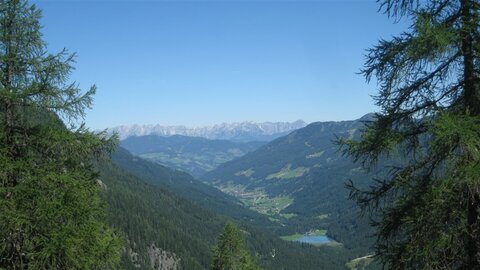 Blick nach Norden, Richtung Tennengebirge