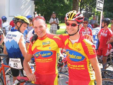 Das Team Jens Reindl und Alexander Baumschalger