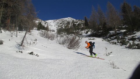 Wenig Schnee in Kärnten