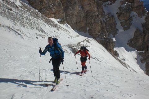 Kurz vor der Giussanihütte