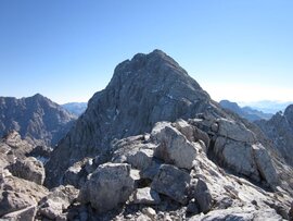 Das Ziel - links dahinter der Watzmann