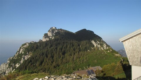 Blick zum Traunstein