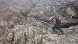 Los geht's mit dem Pößnecker Klettersteig