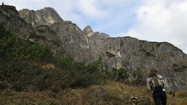 Südostwand - wie in den Dolomiten