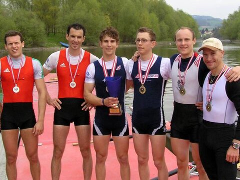 Bronzemedaille im leichten 2- mit Christian Dolenz!