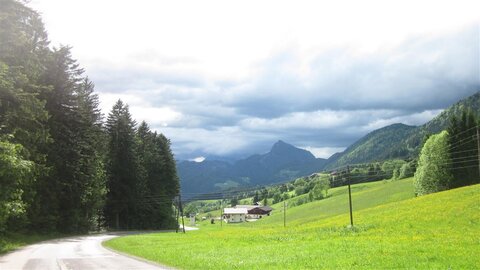 In Kuchl schon Regen