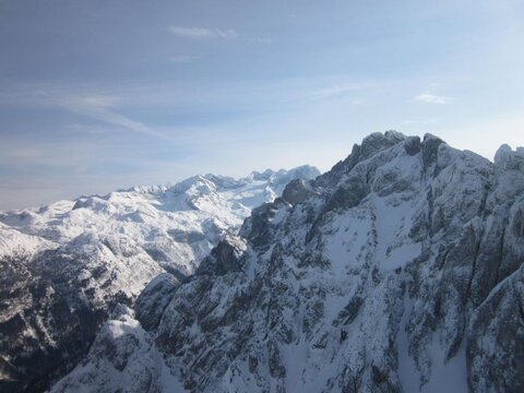 Dachstein hinterm Gosaukamm