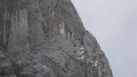 Kletterer am Tauernkogel - Geiler Plan!