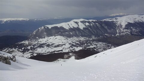 Die perfekte Firnrinne