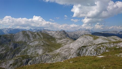 Sanfte Hügel im Hagengebirge