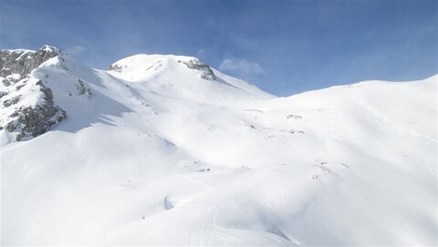 Rechts meine Spur :-)