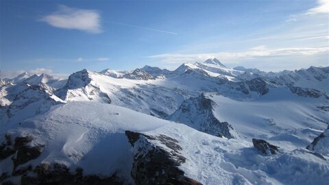 Auch der Glockner ist nah