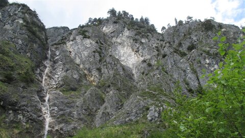 Hier geht der Steig nicht