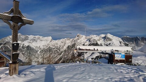 Eiskogel schaut noch nicht wirklich gut aus 