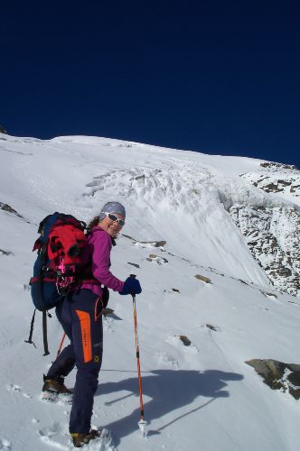 Bissl zu weit oben auf den Gletscher - aber wir haben uns nicht verkoffert :)